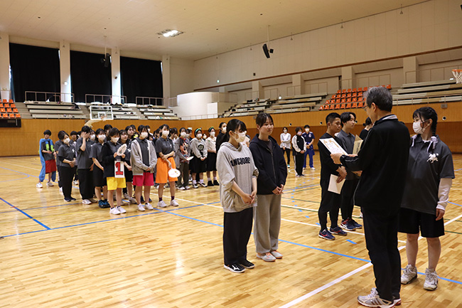 学年対抗の球技大会